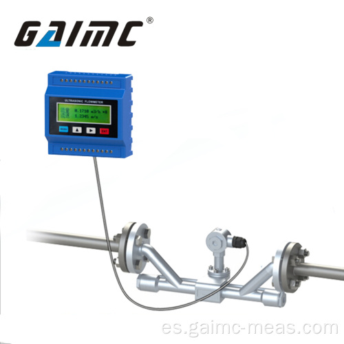 Medidor de flujo ultrasónico de abrazadera de agua de bajo costo